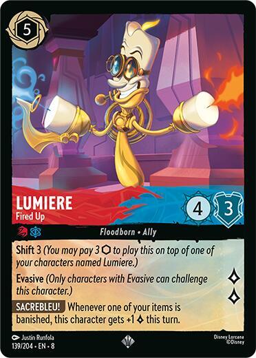 Lumiere Fired Up (Reign of Jafar) 