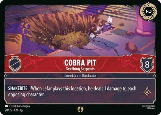 Cobra Pit Seething Serpents (Illumineer's Quest: Palace Heist) 