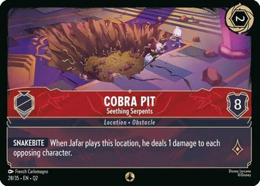 Cobra Pit Seething Serpents (Illumineer's Quest: Palace Heist) 
