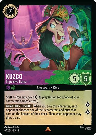 Kuzco Impulsive Llama (Reign of Jafar) 