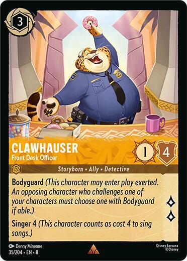Clawhauser Front Desk Officer (Reign of Jafar) 