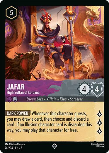 Jafar High Sultan of Lorcana (Reign of Jafar) 