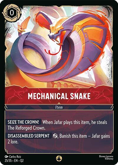 Mechanical Snake (Illumineer's Quest: Palace Heist) 