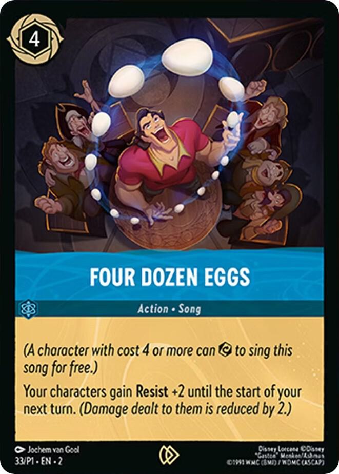 Four Dozen Eggs (Disney Lorcana Promo Cards)  - Cold Foil