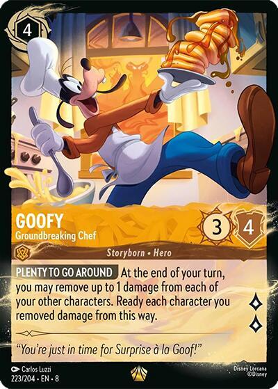 Goofy Groundbreaking Chef 223 204 (Illumineer's Quest: Palace Heist)  - Cold Foil