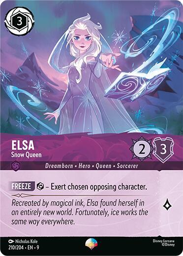 Elsa Snow Queen Epic (Fabled)  - Holofoil