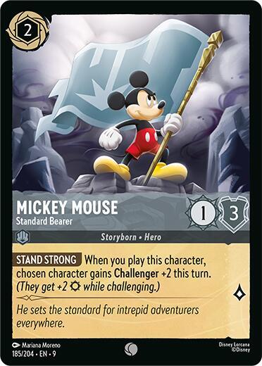 Mickey Mouse Standard Bearer (Fabled)  - Cold Foil