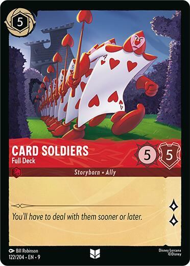 Card Soldiers Full Deck (Fabled) 