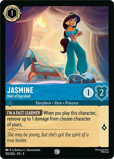 Jasmine Heir of Agrabah (Fabled)  - Cold Foil