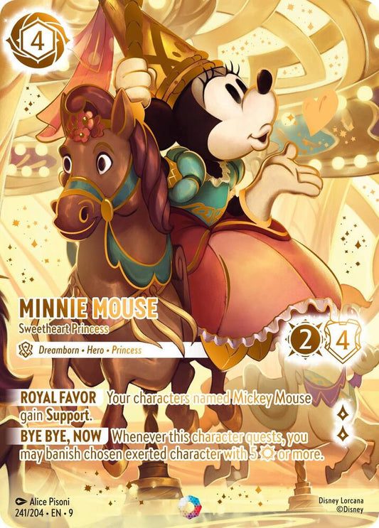 Minnie Mouse Sweetheart Princess Iconic (Fabled)  - Holofoil