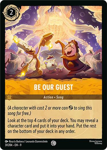 Be Our Guest (Fabled)  - Cold Foil