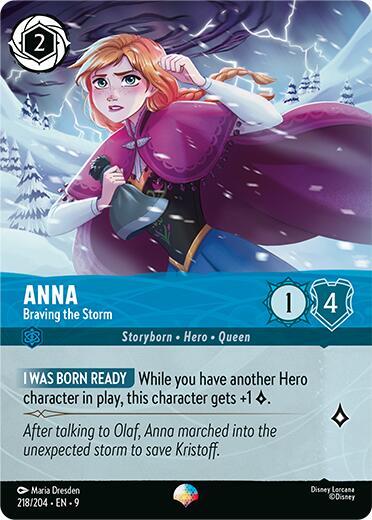 Anna Braving the Storm Epic (Fabled)  - Holofoil