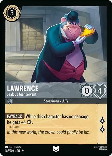 Lawrence Jealous Manservant (Fabled)  - Cold Foil