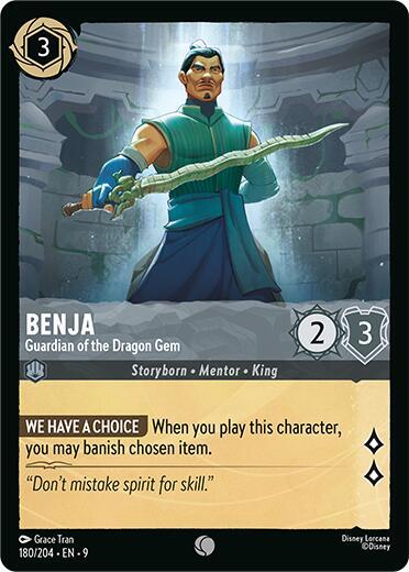 Benja Guardian of the Dragon Gem (Fabled) 