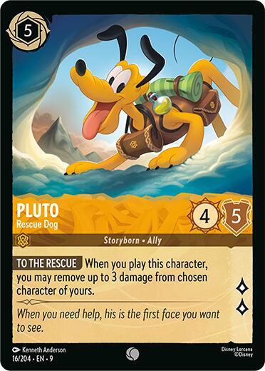 Pluto Rescue Dog (Fabled)  - Cold Foil