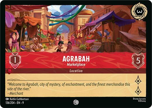 Agrabah Marketplace (Fabled)  - Cold Foil