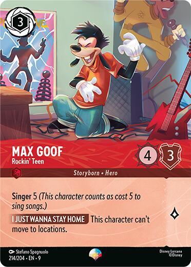 Max Goof Rockin Teen Epic (Fabled)  - Holofoil