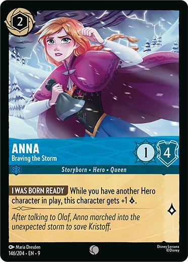 Anna Braving the Storm (Fabled)  - Cold Foil