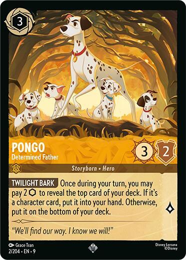 Pongo Determined Father (Fabled)  - Cold Foil