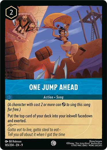 One Jump Ahead (Fabled)  - Cold Foil