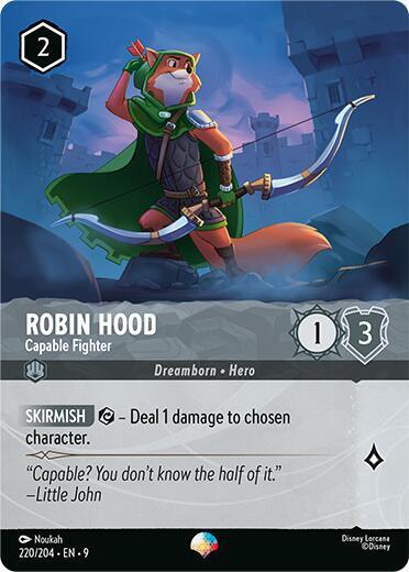 Robin Hood Capable Fighter Epic (Fabled)  - Holofoil