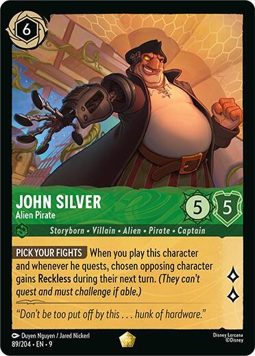John Silver Alien Pirate (Fabled) 