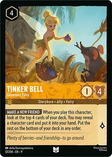 Tinker Bell Generous Fairy (Fabled) 