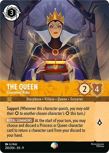 The Queen Conceited Ruler Epic (Fabled)  - Holofoil