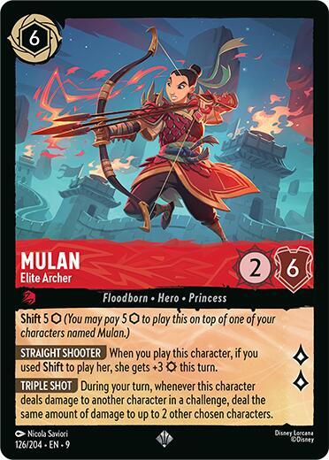 Mulan Elite Archer (Fabled)  - Cold Foil