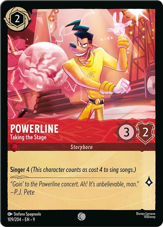 Powerline Taking the Stage (Fabled)  - Cold Foil