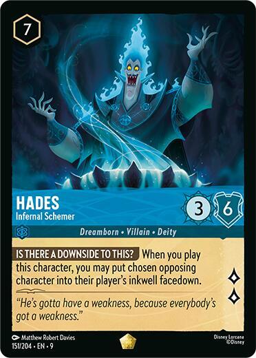 Hades Infernal Schemer (Fabled)  - Cold Foil