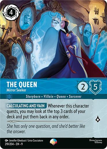The Queen Mirror Seeker Epic (Fabled)  - Holofoil