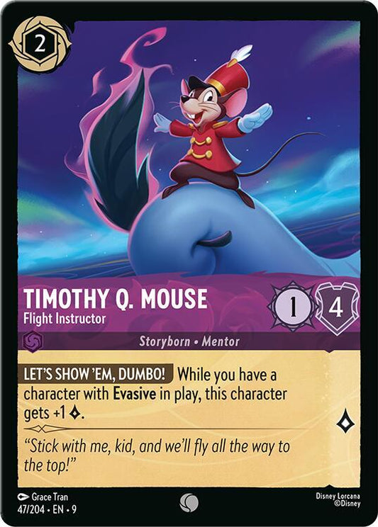 Timothy Q Mouse Flight Instructor (Fabled)  - Cold Foil