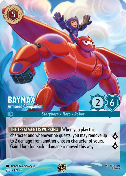 Baymax Armored Companion (Disney Lorcana Promo Cards)  - Holofoil