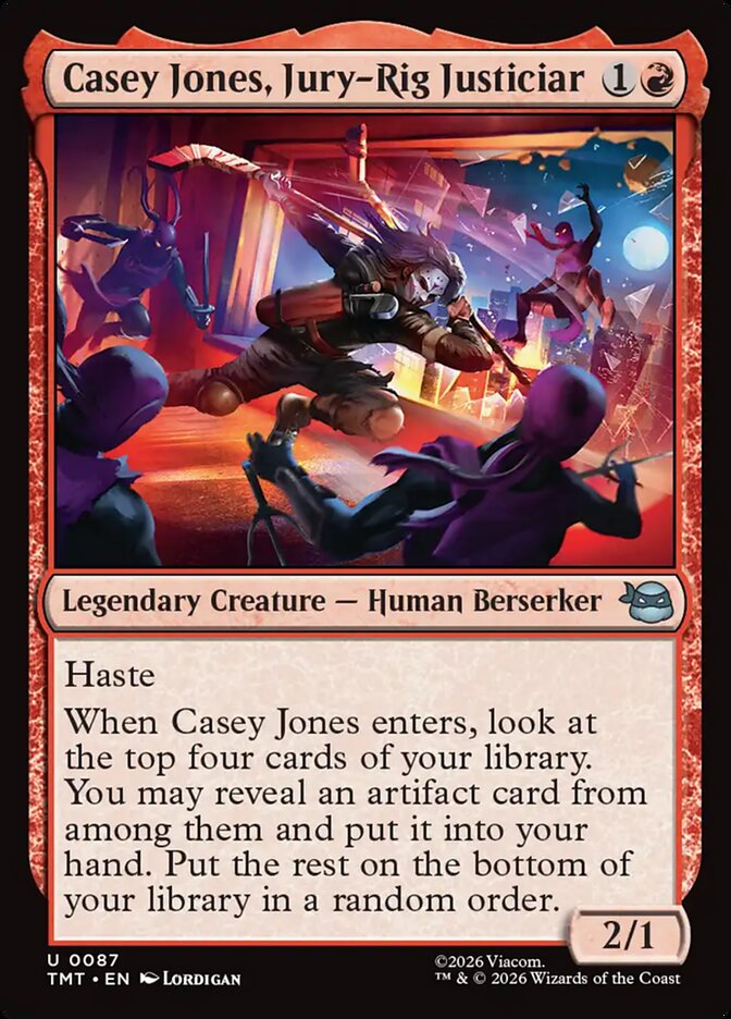 Casey Jones, Jury-Rig Justiciar (Teenage Mutant Ninja Turtles)  - undefined