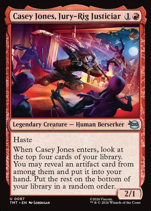 Casey Jones, Jury-Rig Justiciar (Teenage Mutant Ninja Turtles)  - undefined