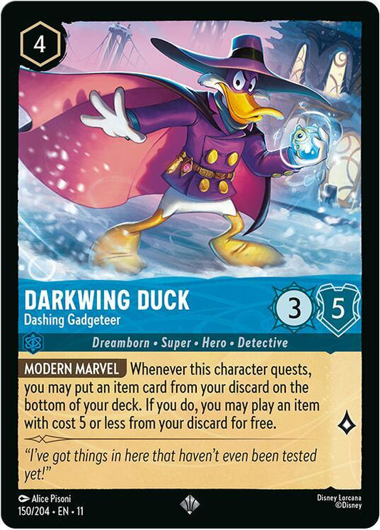 Darkwing Duck Dashing Gadgeteer (Winterspell)  - Cold Foil
