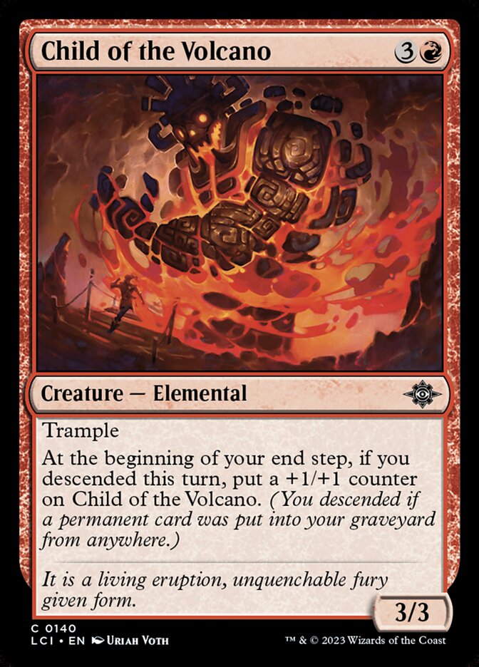 Child of the Volcano 140/291 (The Lost Caverns of Ixalan) 