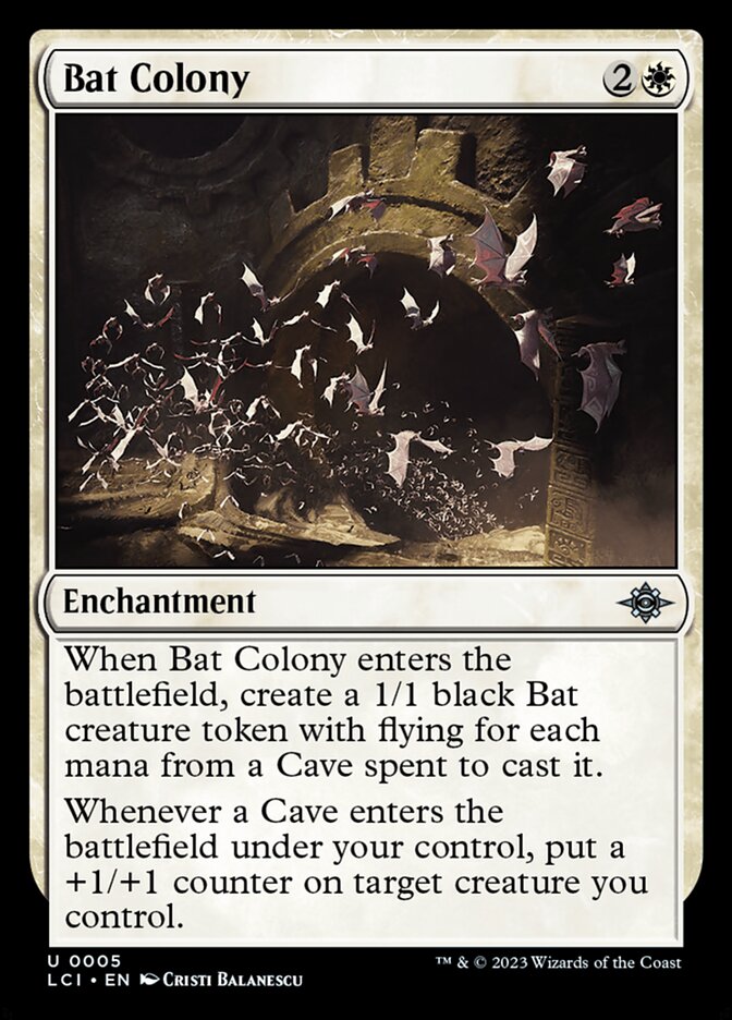 Bat Colony 5/291 (The Lost Caverns of Ixalan) 