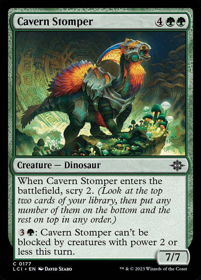 Cavern Stomper 177/291 (The Lost Caverns of Ixalan)  - Foil