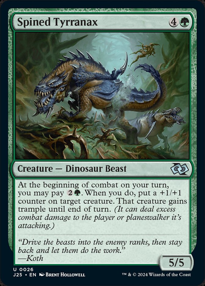 Spined Tyrranax 26/779 (Foundations Jumpstart) 