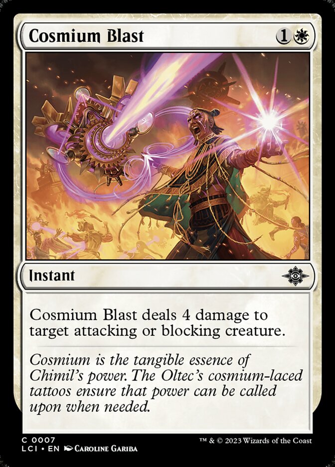 Cosmium Blast 7/291 (The Lost Caverns of Ixalan) 