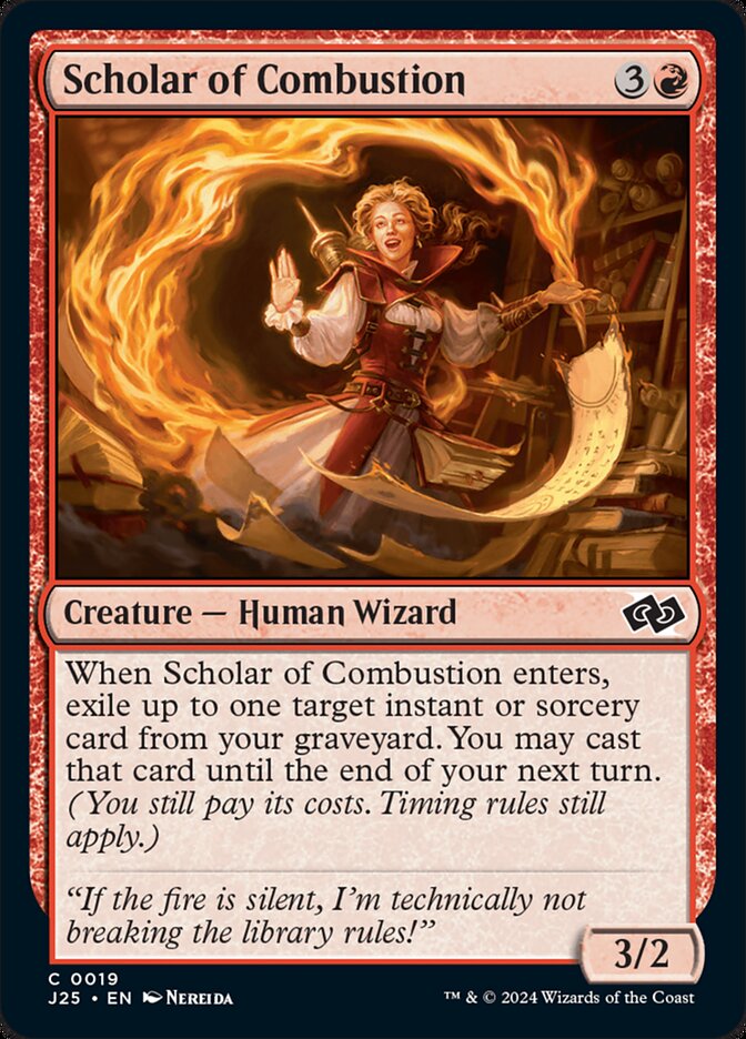 Scholar of Combustion 19/779 (Foundations Jumpstart) 