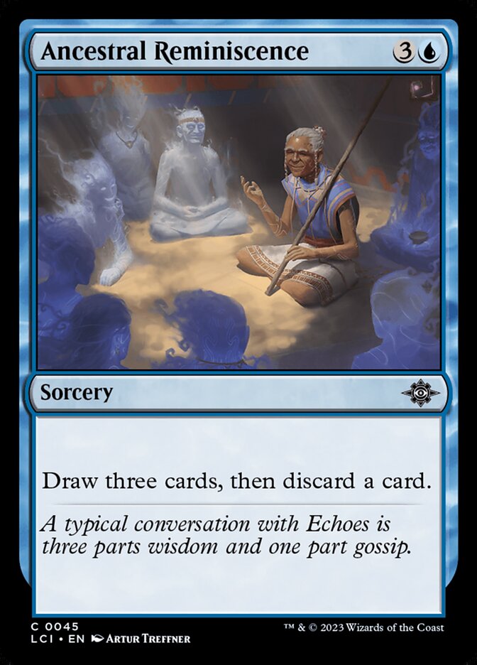 Ancestral Reminiscence 45/291 (The Lost Caverns of Ixalan)  - Foil