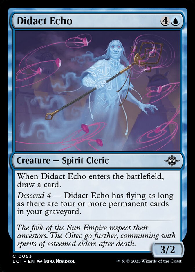 Didact Echo 53/291 (The Lost Caverns of Ixalan)  - Foil