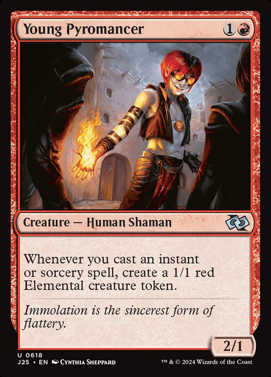 Young Pyromancer 618/779 (Foundations Jumpstart) 