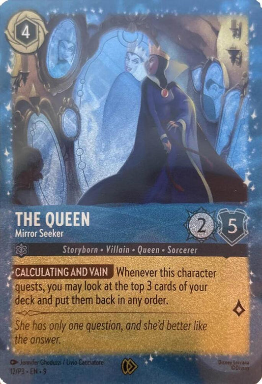 The Queen Mirror Seeker (Disney Lorcana Promo Cards)  - Holofoil