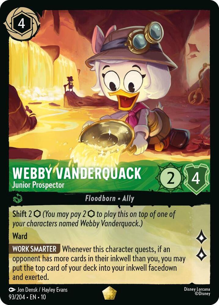 Webby Vanderquack Junior Prospector (Whispers in the Well) 