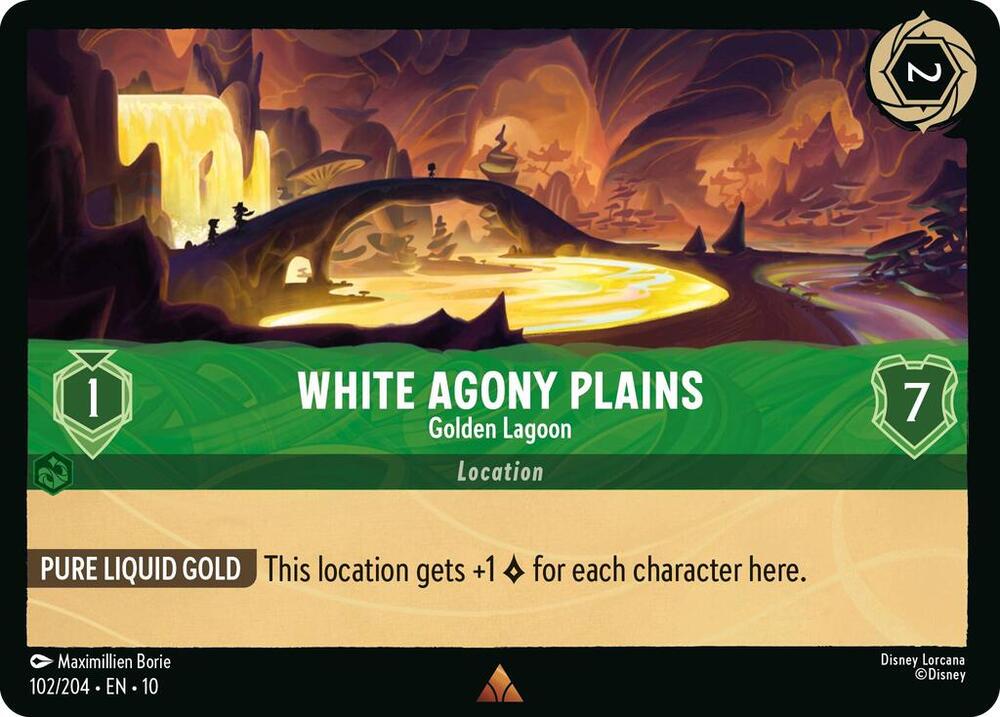 White Agony Plains Golden Lagoon (Whispers in the Well) 