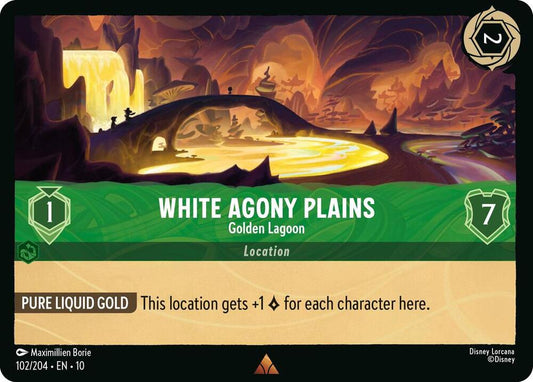 White Agony Plains Golden Lagoon (Whispers in the Well) 